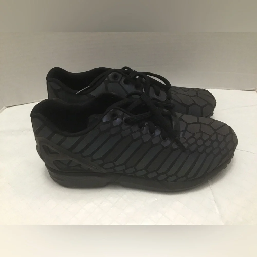 adidas Black Running Shoe Interior with Size Label